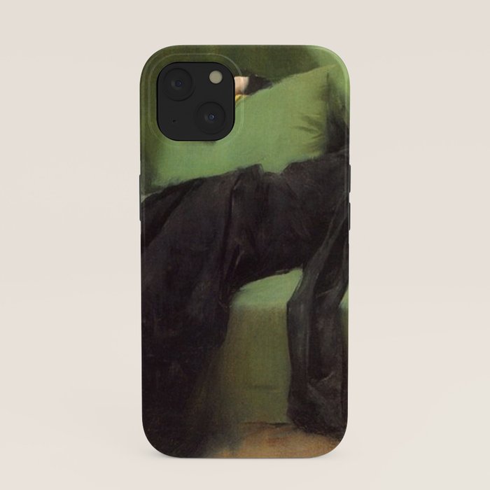 A Decadent Girl - Ramon Casas iPhone Case
