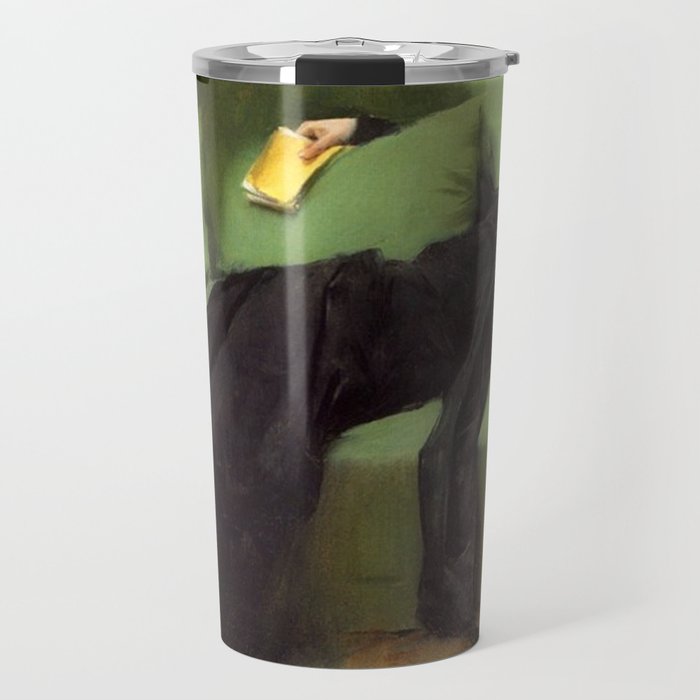 A Decadent Girl - Ramon Casas Travel Mug