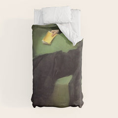 A Decadent Girl - Ramon Casas Duvet Cover