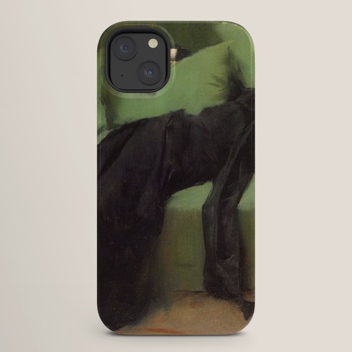 A Decadent Girl - Ramon Casas iPhone Case