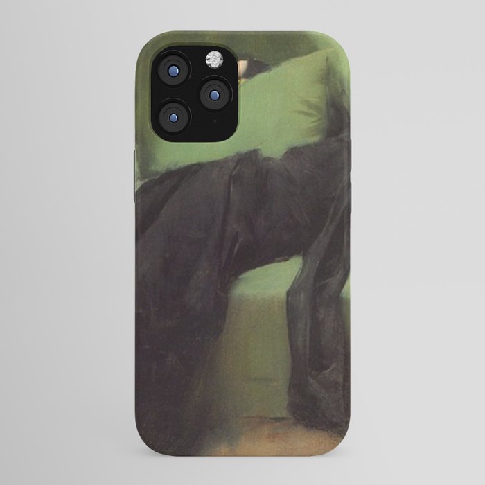 A Decadent Girl - Ramon Casas iPhone Case