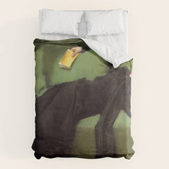 A Decadent Girl - Ramon Casas Duvet Cover