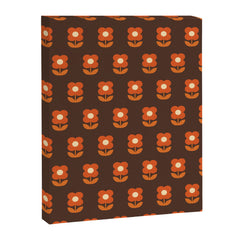 70s Flower Pattern #1 Canvas Print