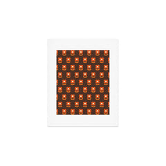 70s Flower Pattern #1 Art Print