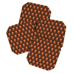 70s Flower Pattern #1 Coaster