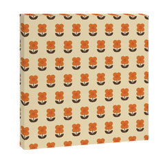 70s Flower Pattern #2 Canvas Print