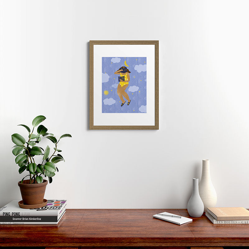 "Be Obsessed" inspired by Kat Schneider, Ritual Framed Art Print