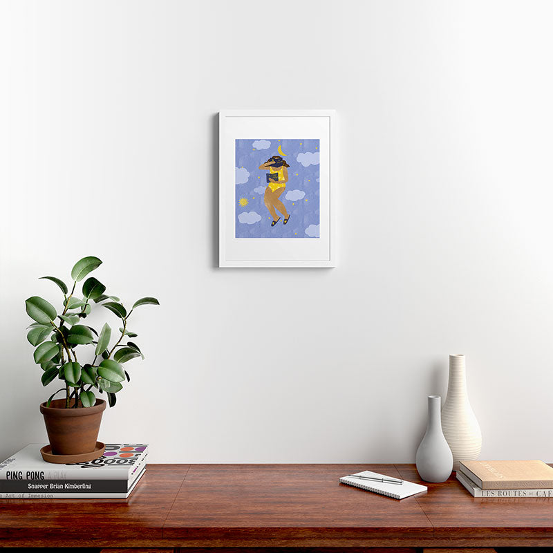 "Be Obsessed" inspired by Kat Schneider, Ritual Framed Art Print