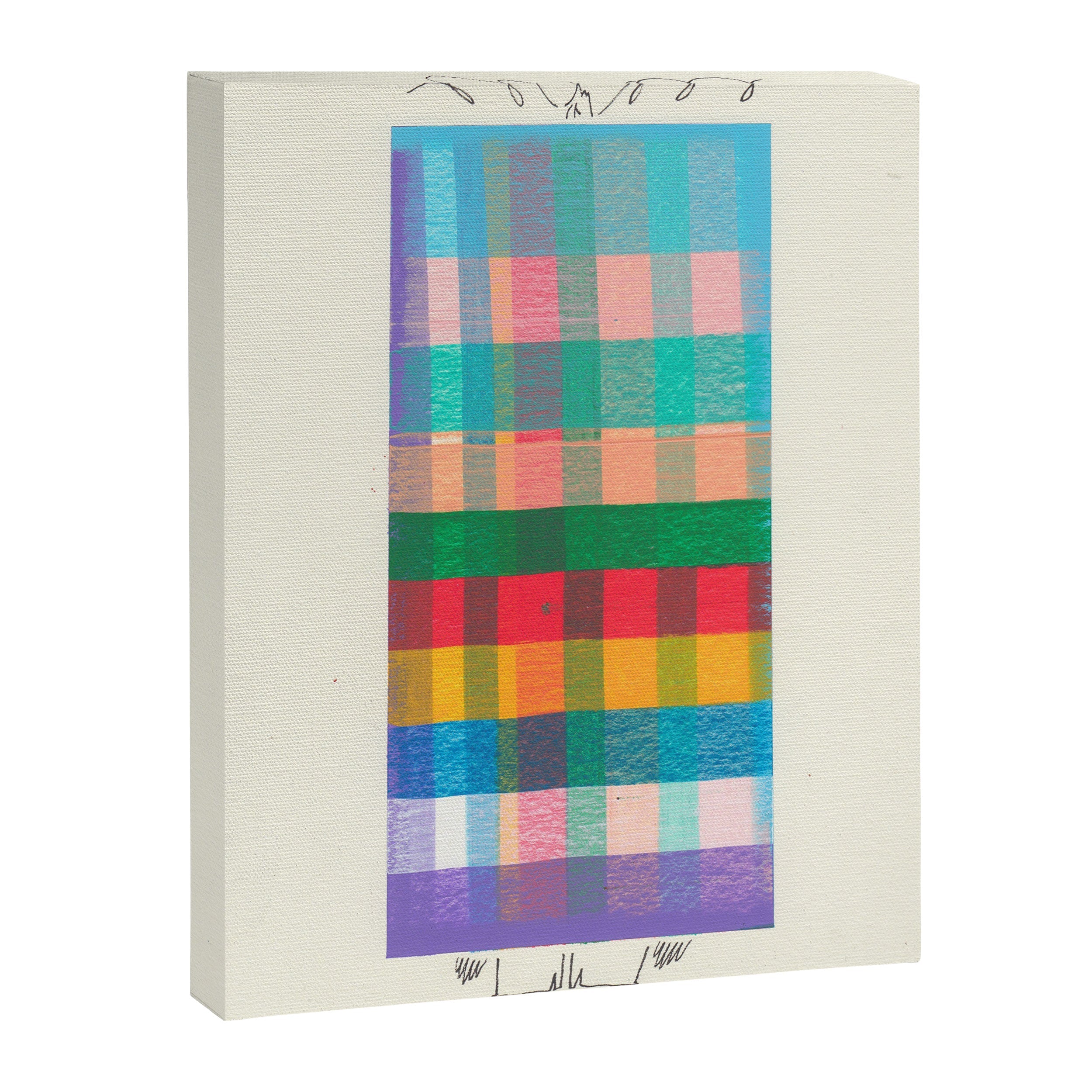 A Colorful Mess Canvas Print