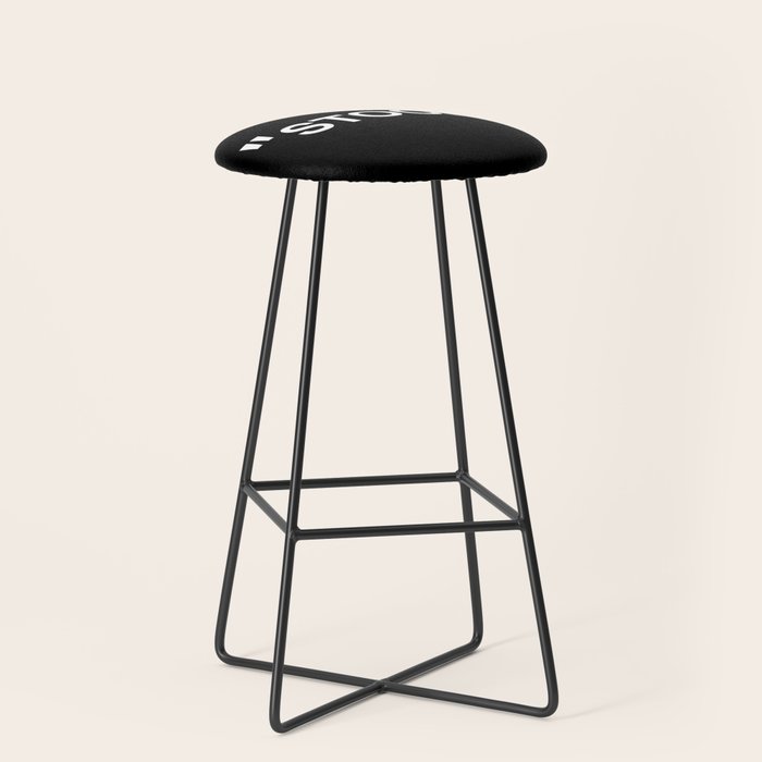 " Art " (Negative) Stool