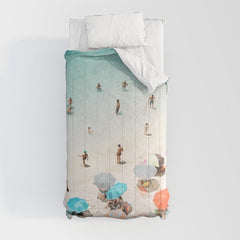 A Day At The Beach Comforter