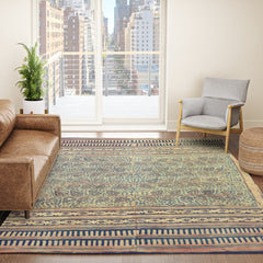 18th Century Indian Tree Textile Digital Art Painting  Rug