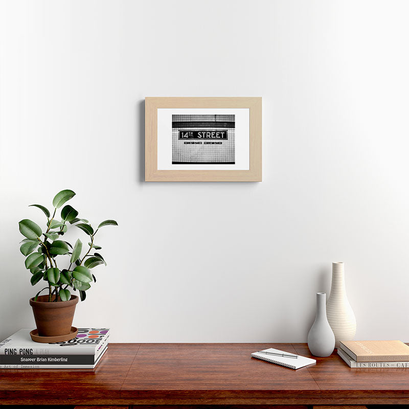 14th Street Framed Art Print