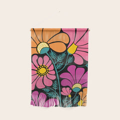 70s Disco Garden Wall Hanging