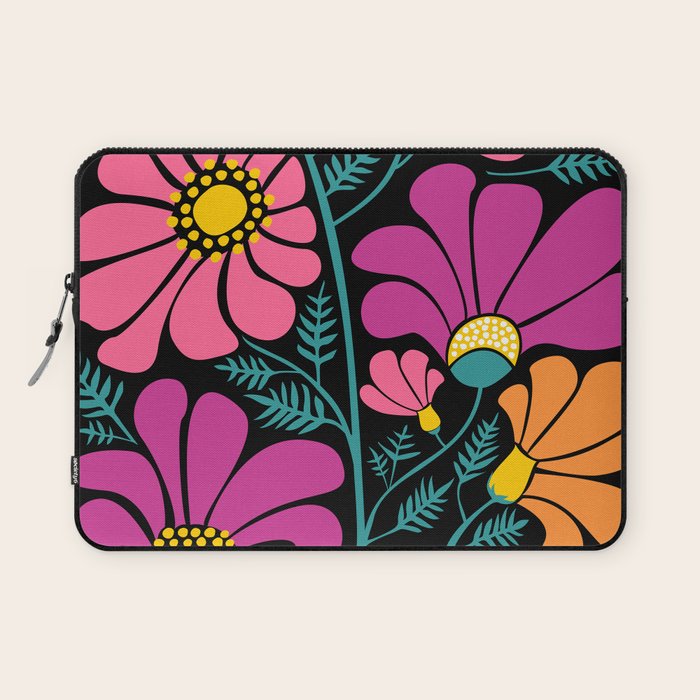 70s Disco Garden Laptop Sleeve