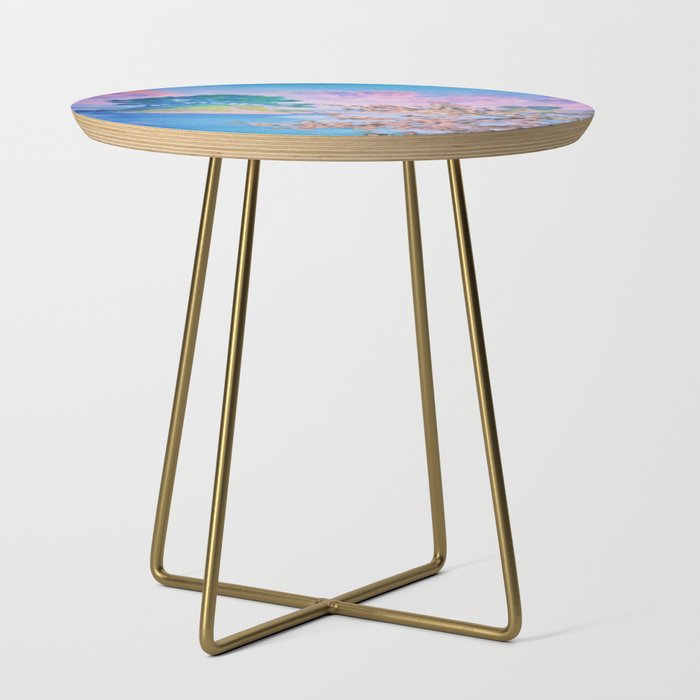 A Closer Look at Kukuyediyo (Series IV of IV) - Nature Landscape Side Table
