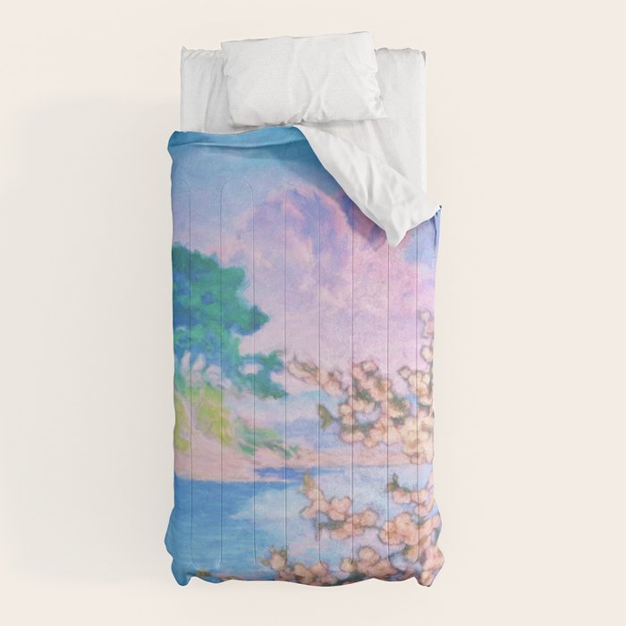 A Closer Look at Kukuyediyo (Series IV of IV) - Nature Landscape Comforter