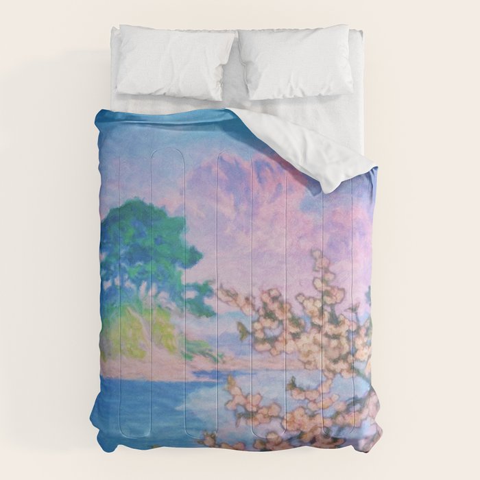 A Closer Look at Kukuyediyo (Series IV of IV) - Nature Landscape Comforter