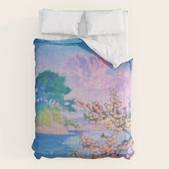 A Closer Look at Kukuyediyo (Series IV of IV) - Nature Landscape Comforter