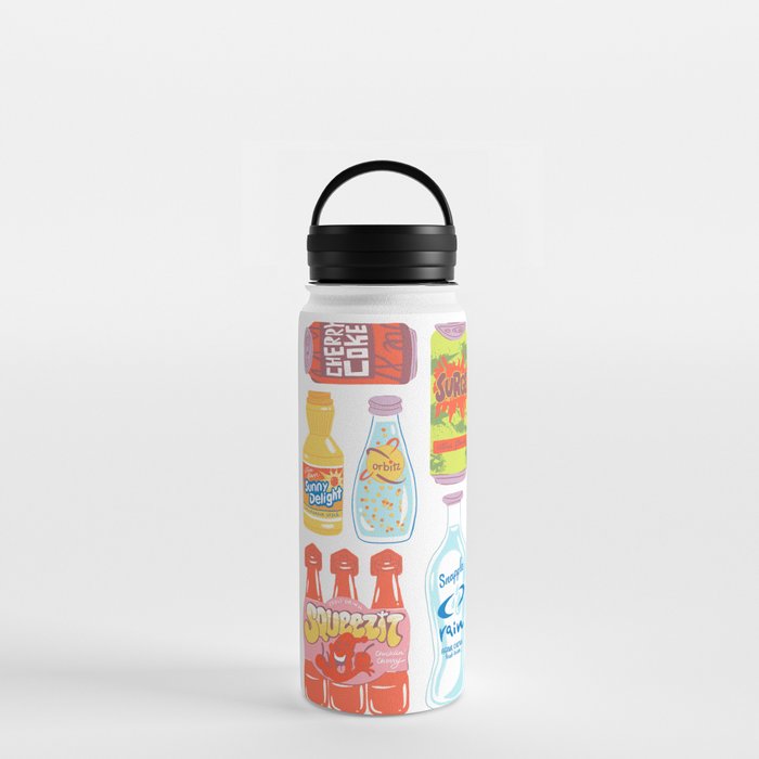 90s Drinks Water Bottle