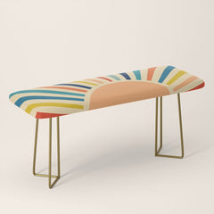 60s retro sun  Bench
