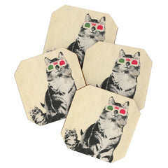 3D Glasses Coaster