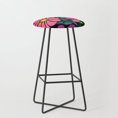70s Disco Garden Stool