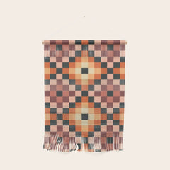 70s color squares pattern  Wall Hanging