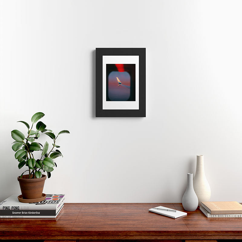 "mile high" Framed Art Print