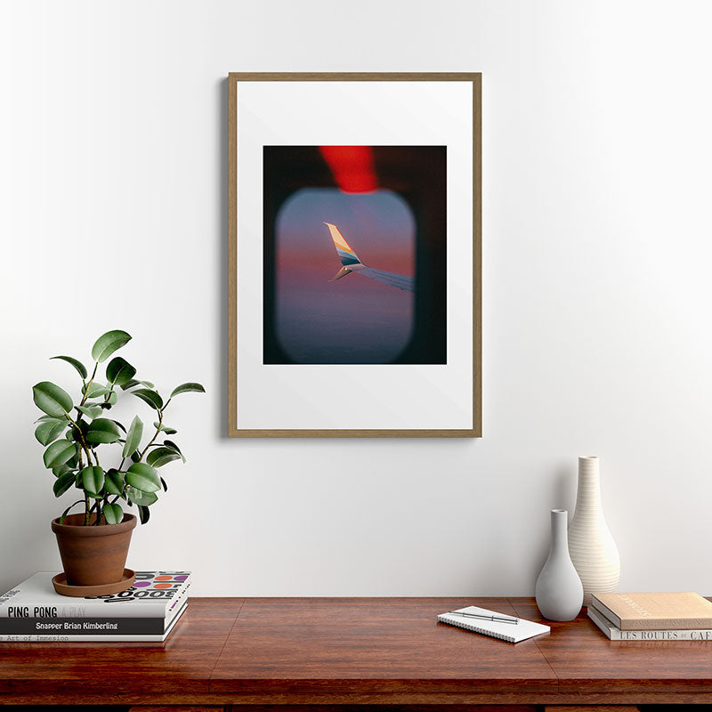 "mile high" Framed Art Print