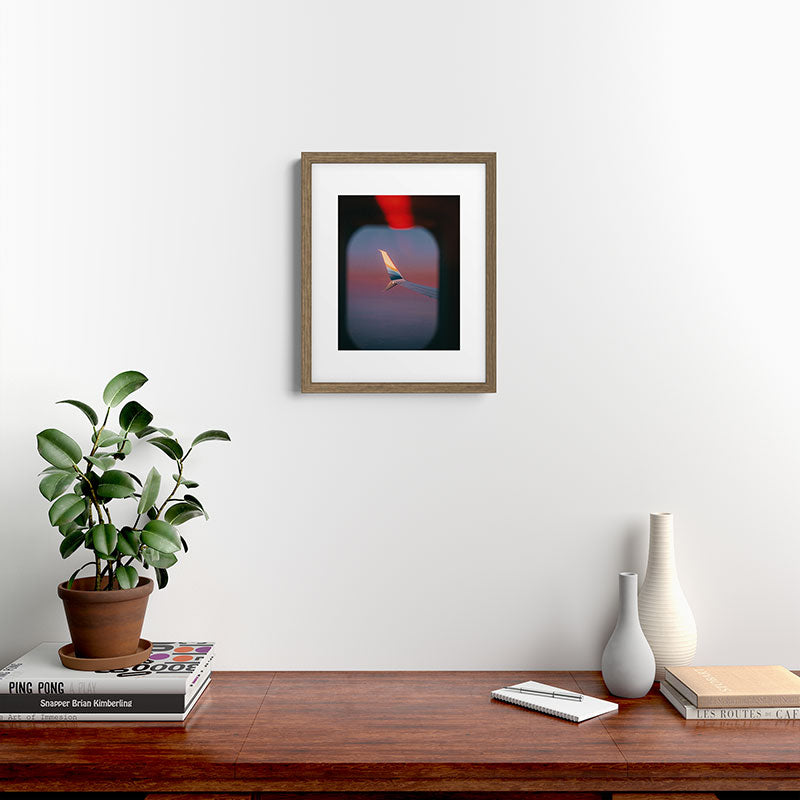 "mile high" Framed Art Print