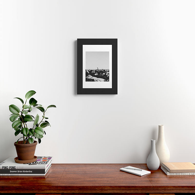 "movement" Framed Art Print
