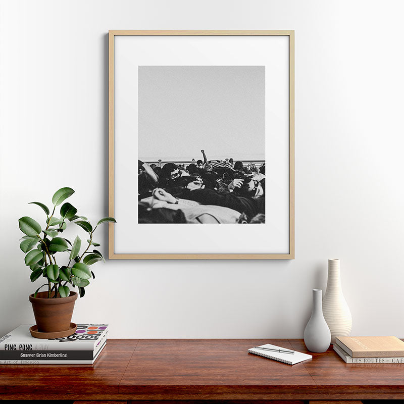 "movement" Framed Art Print