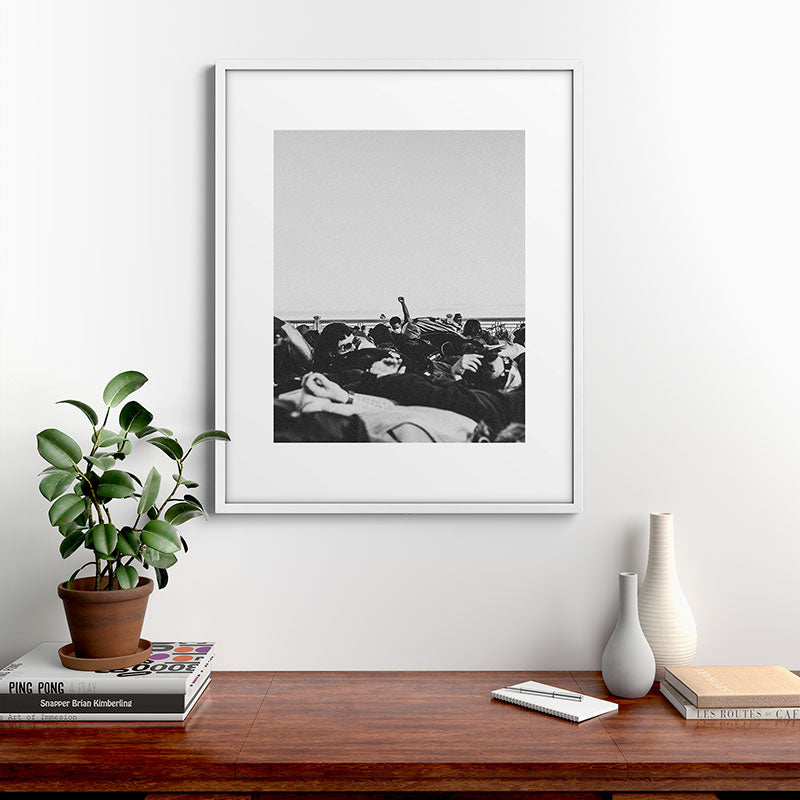 "movement" Framed Art Print