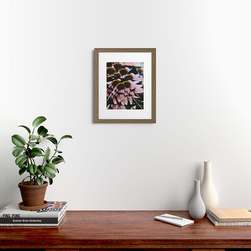 a dreamy summer solstice Framed Art Print