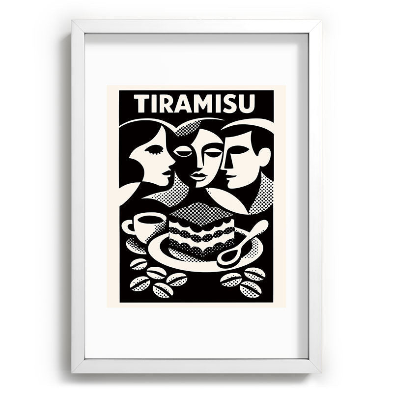 1920s Tiramisu Art Deco Framed Art Print