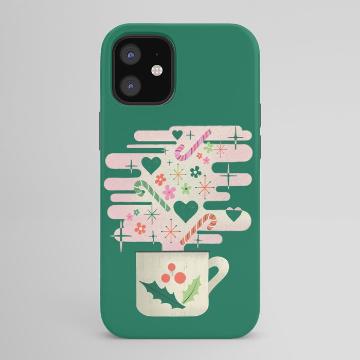 A Cup of Cheer - Warm Wishes Festive Holiday Mug iPhone Case