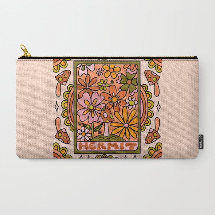 9. Hermit Mushroom Carry All Pouch