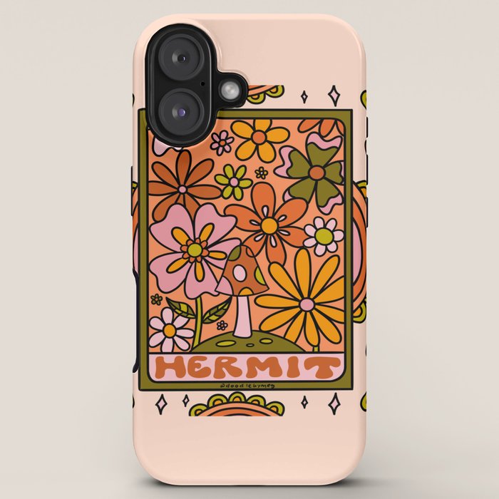 9. Hermit Mushroom iPhone Case