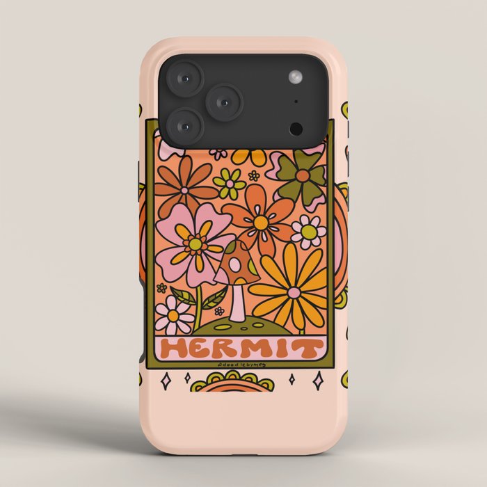 9. Hermit Mushroom iPhone Case