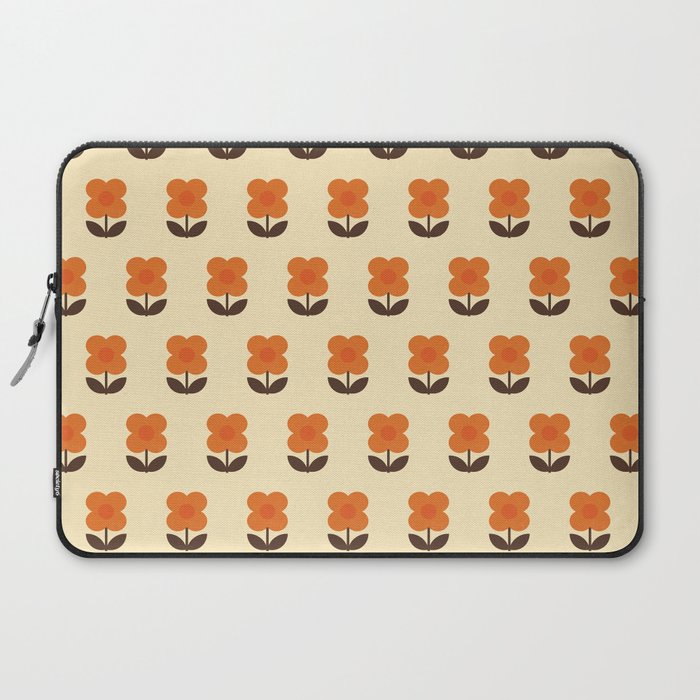 70s Flower Pattern #2 Laptop Sleeve