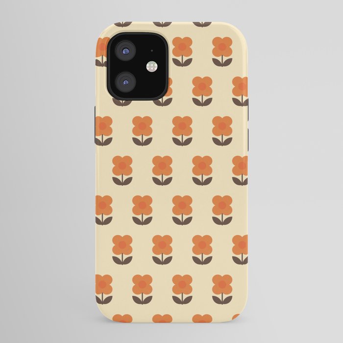 70s Flower Pattern #2 iPhone Case