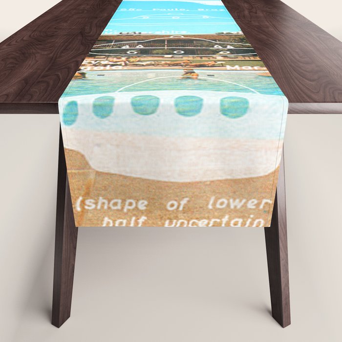 60s UFO sightings Table Runner