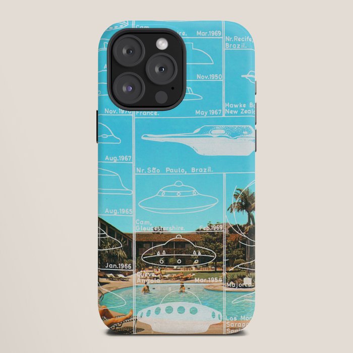 60s UFO sightings iPhone Case