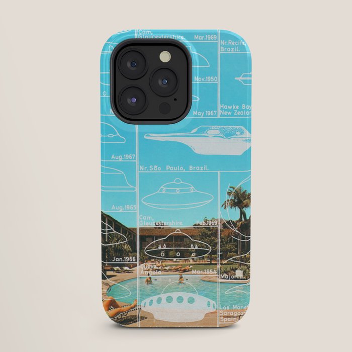60s UFO sightings iPhone Case