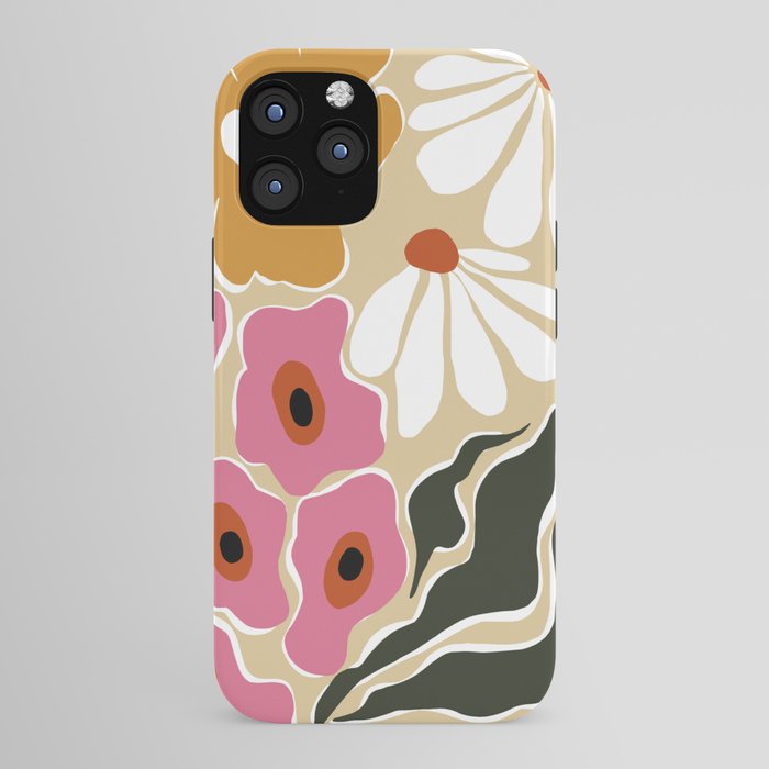 70's Retro garden   iPhone Case