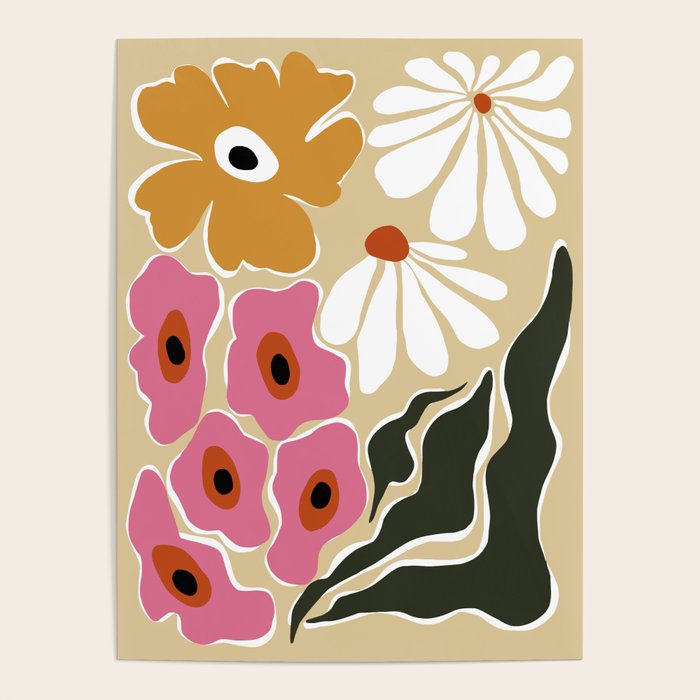70's Retro garden   Poster
