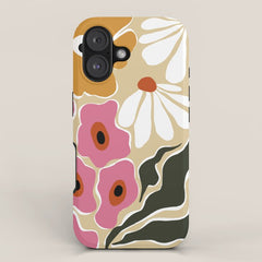 70's Retro garden   iPhone Case
