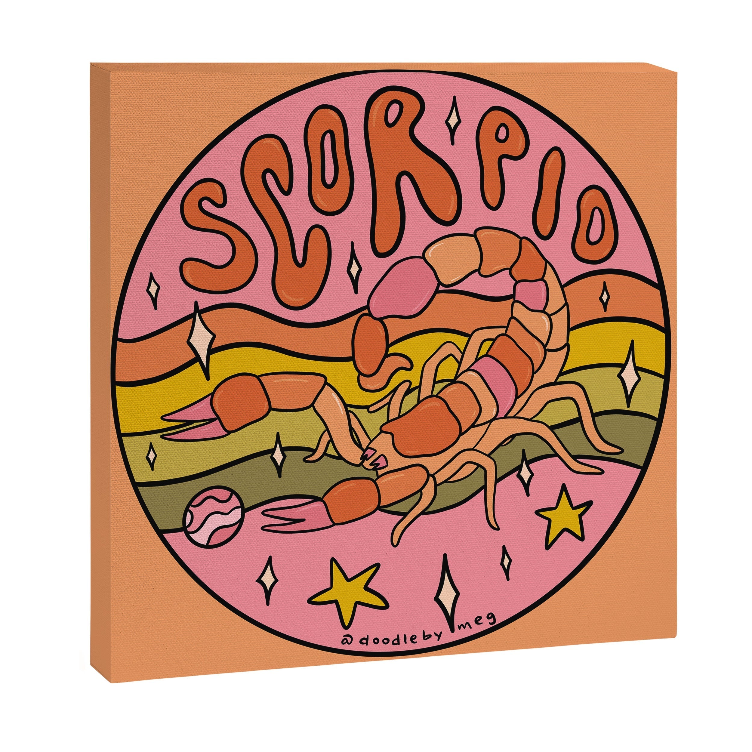 2020 Scorpio Canvas Print