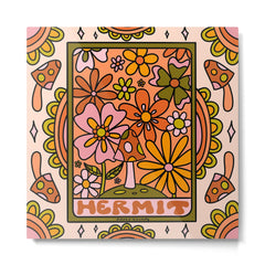 9. Hermit Mushroom Metal Print